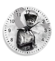 Atatürk Cam Saat - 40 cm