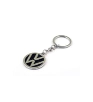 Volkswagen Polo Metal Anahtarlık Çift Yönlü Dolgulu Krom Kaplamalı