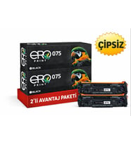 Canon i-SENSYS LBP-646Cdw Çipsiz Siyah Muadil Toner - 2'li Avantaj Paket