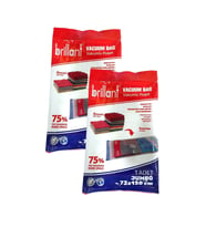 Brillant Vakumlu Hurç, 2li Set, Jumbo Boy 73x130