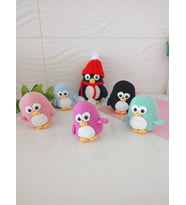 AMİGURUMİ ÖRGÜ OYUNCAKLAR (OYUNCAK PENGUEN AİLESİ) (Karışık)