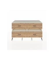Kronos Konsol 2 Raflı 4 Çekmeceli  176x59x99 Aytaşı-Aytaşı/Çam