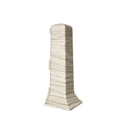 Linela Pvc Süpürgelik Brisbane Meşe - LNL408 Dış Köşe Aksesuarı (1 Paket - 2 Adet)