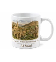Dargeçit Tarihi Dokusu ve Doğası Mardin Hatırası Kupa Bardak Hediye