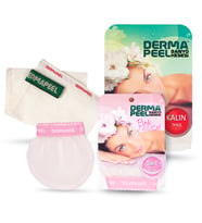 Dermapeel Kalın Banyo Kesesi + Pink Touch Yüz Kesesi Set