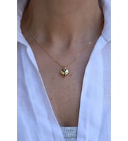14 Ayar Altın Orta Boy (1.3 cm) Kalp Kolye Ucu