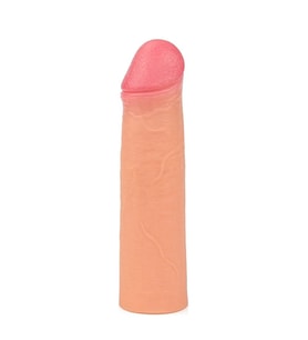 Lilitu Shop Nature Extender 5,5 cm Dolgulu Premium Ten Rengi Silikon Penis Kılıfı