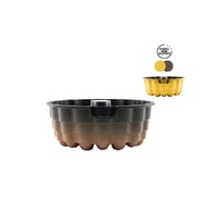 Lunaev Döküm Göbekli Kek Kalıp Atom Çap: 26 cm - Derinlik: 8 cm