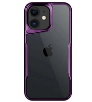 iPhone 11 Kılıf Boyi Silikon Kapak - Derin Mor