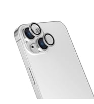 Apple iPhone 13 Uyumlu Zore Mikro Kamera Lens Koruyucu (Gümüş)
