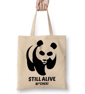 Still Alive Panda Bez Çanta Uzun Saplı