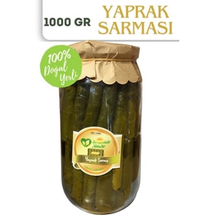 Ordu Organik Pazar Yaprak Sarması 1000 Gr