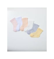 Çocuk 2li Çorap Seti Çok6959 (Gri - Pembe)
