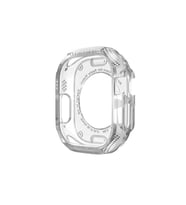 Apple Watch Ultra 49mm Uyumlu Silikon TPU Kasa Koruyucu Zore Watch Gard 17 (Renksiz)