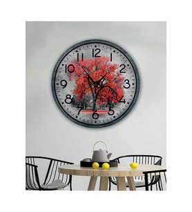 bilge Tasarım RETRO Duvar Saati 40 x 40 CM (Karışık)