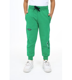 Toontoy Erkek Çocuk Baskılı Eşofman Alt (Çimen Yeşili)