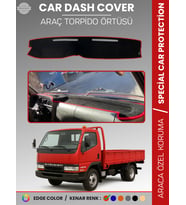 MITSUBISHI FUSO CANTER (1998-2006) Torpido Örtüsü Premium Kalite Torpido Koruma Özel Kesim UV Koruma