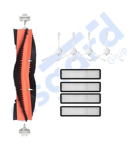 Dreame D9,D9 Max,L10 Pro,D9 Pro Uyumlu 1 Ana Fırça 4 Yan Fırça 4 Filtre PKT-iasgf0000122