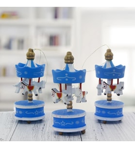 Mini Atlı Karınca 6 Adet (Mavi)