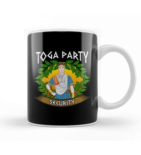 Toga Party Security Guard Funny Fraternity Party Kupa Bardak Porselen