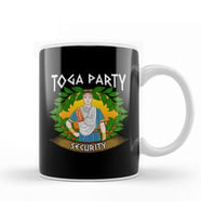 Toga Party Security Guard Funny Fraternity Party Kupa Bardak Porselen