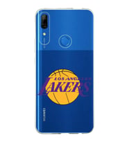 Huawei P Smart Z Uyumlu Kapak LA Lakers Tasarımlı Şeffaf Silikon Kılıf
