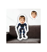 Kişiye Özel Fotoğraflı Transformers Yastık 115617 70 cm