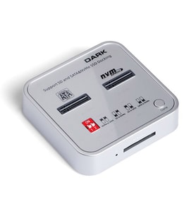 DARK DK-AC-DSDM2C M2 SSD Disk İstasyonu Klon ve SD Kart Destekli