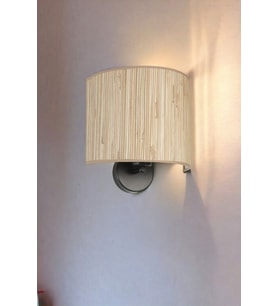 BAMBU 09 ABAJURLU OVAL APLİK