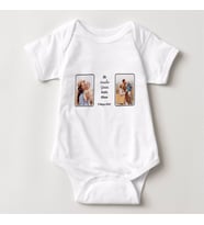 Anneye İlk Anneler Günü Hediyesi Fotoğraflı Bebek Zıbını
