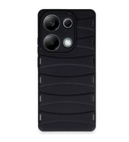Xiaomi Redmi Note 13 Pro 4g Kılıf Bibercas Silikon Kapak - Siyah