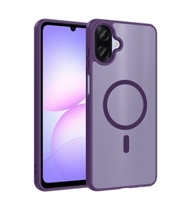 Samsung Galaxy A07 Kılıf M-safe Şarj Özellikli Mat Babet Kapak