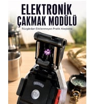Şarjlı Çalışan El Feneri Elektronik Çakmak Emniyet Kemeri Kesici ve Tornida Uçlu