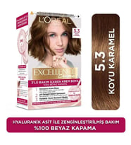 Loreal Excellence Creme Saç Boyası 5.3 Koyu Karamel