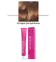 Premium 9.0 Yoğun Çok Açık Kumral - Kalıcı Krem Saç Boyası 50 g Tüp
