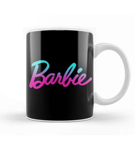 Barbie Logo 02 Kupa Bardak Porselen