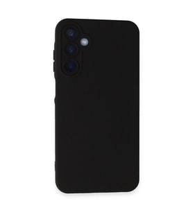 Samsung Galaxy A15 4g Kılıf Nano İçi Kadife Silikon - Siyah