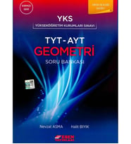 Esen Yks Tyt Ayt Orta İleri Düzey Geometri Kırmızı Seri Soru Bankası