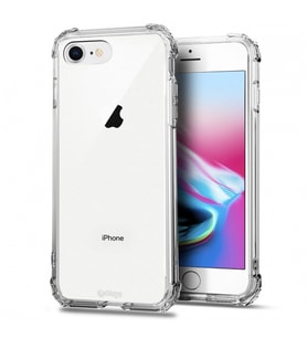 Blogy iPhone 8 / 7 ile Uyumlu Crystal Fit Kılıf Crystal Clear (Şeffaf)