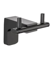 Premıum Ikılı Bornoz Askılık Mat Sıyah 71023-2m