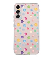 PrintiFy Samsung Galaxy S22 Plus ile Uyumlu 1mm Slim Fit Water Color 6 Baskılı Şeffaf  Kılıf