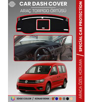 VOLKSWAGEN CADDY (2015-2021) Torpido Örtüsü Ön Göğüs Koruma Torpido Koruma Tam Uyum Çatlamayı Önler