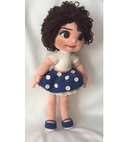 Buse Bebek Amigurumi Organik Oyuncak