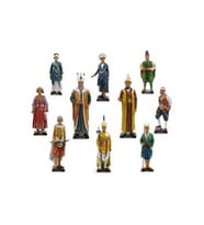 VERONESE BİBLOLAR-Wise Kurşun Asker-WISE KURŞUN OSMANLI SETİ-4,5*3,5*11,5 CM-JAT08788AG