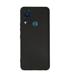 İnfinix Hot 11s Kılıf Nano İçi Kadife Silikon - Siyah