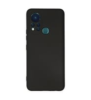 İnfinix Hot 11s Kılıf Nano İçi Kadife Silikon - Siyah