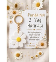 Kartlı Anahtarlık 10 Adet Mevlüt Sünnet Bebek Doğum Günü Hediyelikleri