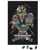 Squirtles Ninja Kaplubağlar Puzzle 240 Parça Yapboz