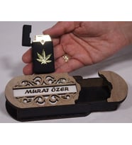 Çakmak Kişiye Özel İsim Yazılı ve Mdf Tasarım Kutulu No:74