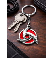 Anime Uchiha Itachi Sharingan Metal Anahtarlık I Unisex Hediye